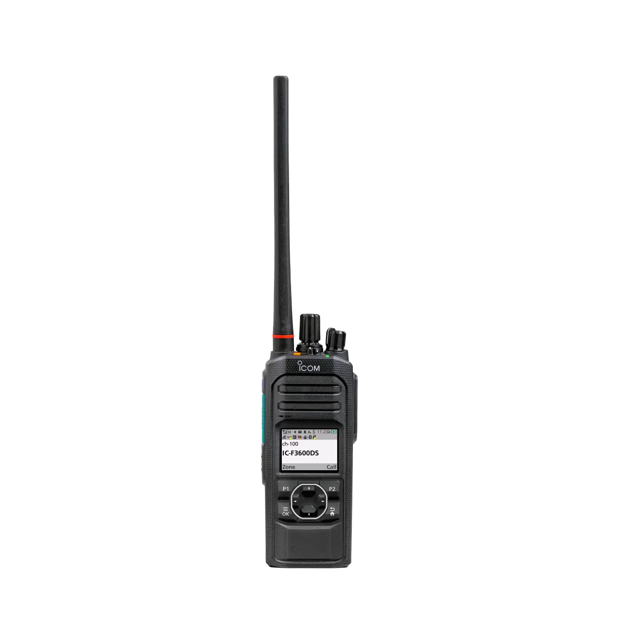 Portatif PMR VHF 136-174MHz, 5W, 1024 canaux, afficheur LCD couleur, clavier simple