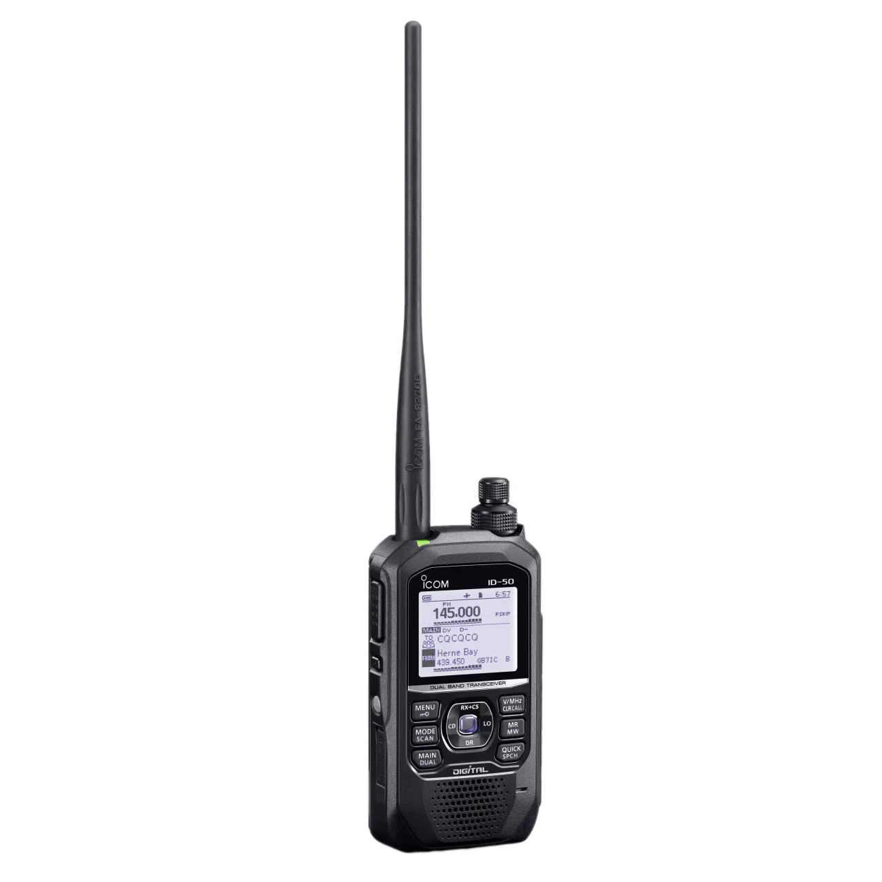 Portatif radioamateur VHF/UHF, 144-146 / 430-440MHz ID-50E