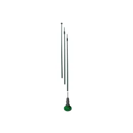 Antenne HF type fouet 4,90 m, 2 à 30 MHz, 150 watts, élément rayonnant 1,20m, nécessite un coupleur antenne, livrée en 3 sections