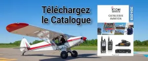 Illustration ICOM Aviation Catalogue 2025