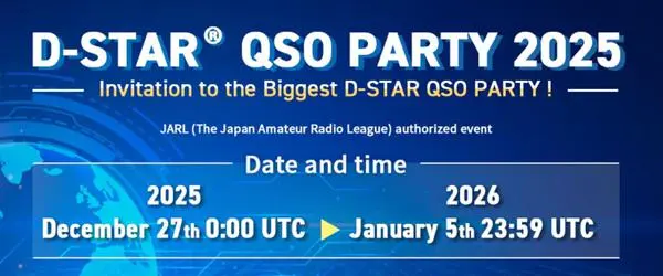 Illustration QSO Party D-STAR 2025