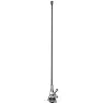 Antenne mobile VHF 144-175 MHz ajustable, 0dB, 1/4 d'onde, 150W, embase à percer, orientable +/- 90°. Livrée avec câble 4m et connecteur BNC