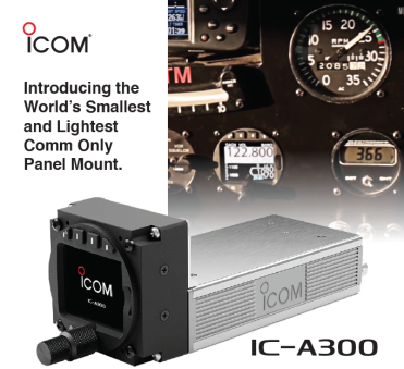 IC-A300 ronde Aviation ICOM