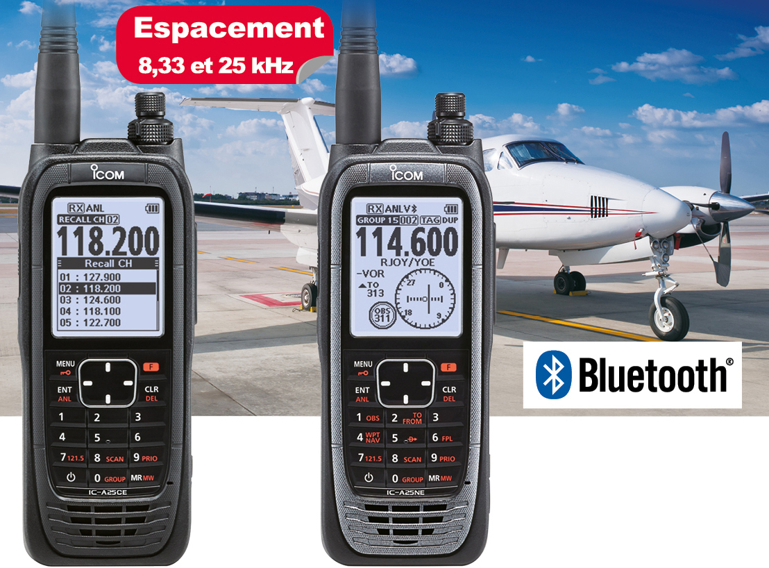 VHF aviation icom sol Focus aviation aéroclubs ICOM