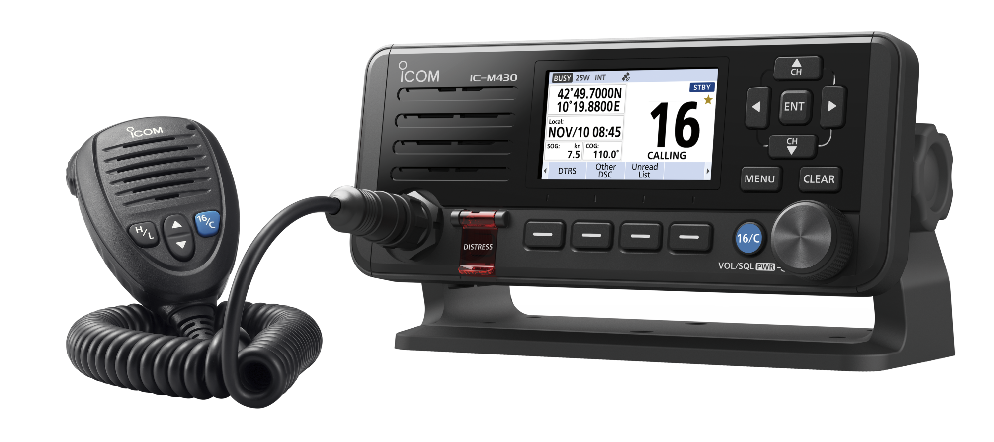 vhf-m430e-quart Marine ICOM
