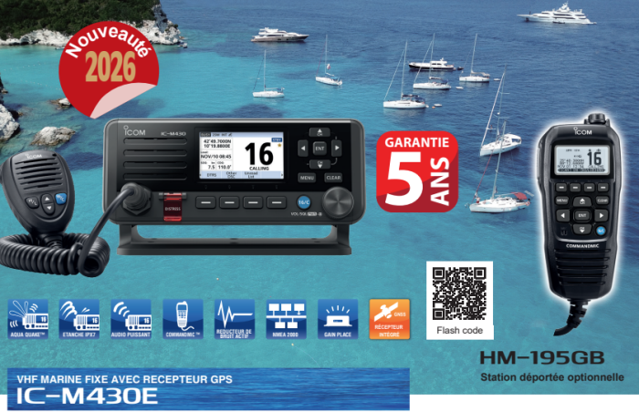 VHF-fixe-m430e Dernières VHF ICOM