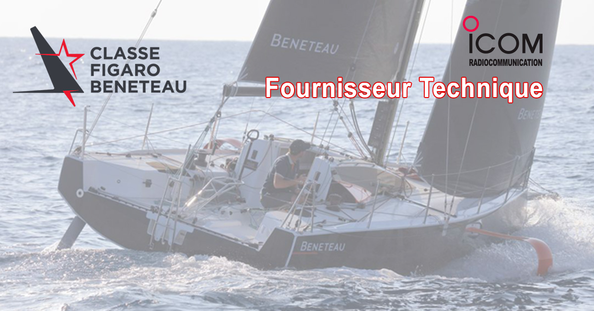 icom-fournbisseur-technique-figaro-2025 Marine ICOM